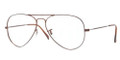 Ray Ban Eyeglasses RX 6049 2758 Matte Brown 52-14-135