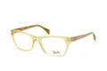 Ray Ban Eyeglasses RX 5298 5233 Transparent Yellow 55-17-140