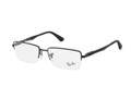 Ray Ban Eyeglasses RX 6263 2509 Black 54-17-145