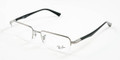 Ray Ban Eyeglasses RX 6274 2502 Gunmetal 51-18-145