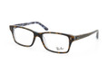 Ray Ban Eyeglasses RX 5225 5023 Havana On Azure 52-17-140