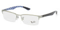Ray Ban Eyeglasses RX 8412 2502 Gunmetal 52-17-145
