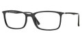 Ray Ban Eyeglasses RX 7031 2000 Black 55-17-145