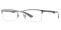 Ray Ban Eyeglasses RX 8413 2620 Matte Gunmetal 54-18-145