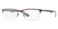 Ray Ban Eyeglasses RX 8413 2783 Top Havana On Gunmetal 54-18-145