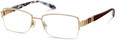 Roberto Cavalli Eyeglasses RC 0698 028 Rose Gold 55-17-135