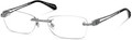 Roberto Cavalli Eyeglasses RC 0701 008 Gumetal 55-17-135