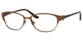 Saks Fifth Avenue Eyeglasses 277 0DU7 Brown Gold 54-16-135