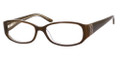Saks Fifth Avenue Eyeglasses 257 01U2 Brown Crystal 53-16-135