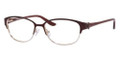 Saks Fifth Avenue Eyeglasses 277 0DB9 Bordeaux Rose 52-16-130