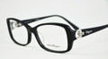 Salvatore Ferragamo Eyeglasses SF2610R 001 Black 54-16-130