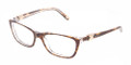 Tiffany Eyeglasses TF 2074 8155 Havana Transparent 54-16-135