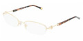 Tiffany Eyeglasses TF 1050 6002 Gold 52-18-135
