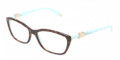 Tiffany Eyeglasses TF 2074 8134 Top Havana Blue 54-16-135