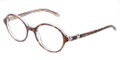 Tiffany Eyeglasses TF 2080 8155 Havana Transparent 51-18-135