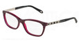 Tiffany Eyeglasses TF 2102 8173 Pearl Plum 52-16-140