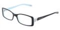 Tiffany Eyeglasses TF 2043B 8055 Black Blue 52-16-135