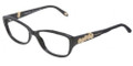 Tiffany Eyeglasses TF 2068B 8001 Black 52-15-135