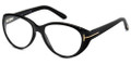 Tom Ford Eyeglasses FT5245 001 Black 53-15-135