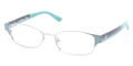 Tory Burch Eyeglasses TY 1037 3002 Mint Silver 52-17-140