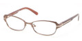 Tory Burch Eyeglasses TY 1028 345 Taupe Gold 50-16-135