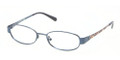 Tory Burch Eyeglasses TY 1029 414 Navy Vase 49-16-135