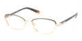 Tory Burch Eyeglasses TY 1019 364 Coconut Gold 52-16-135