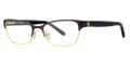 Tory Burch Eyeglasses TY 1040 3031 Satin Navy Gold 51-18-135