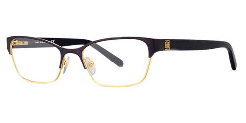 Tory Burch Eyeglasses TY 1040 3031 Satin Navy Gold 51-18-135 - Elite Eyewear  Studio