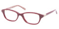 Tory Burch Eyeglasses TY 2042 1278 Burgundy W T Print 53-17-135