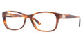 Versace Eyeglasses VE 3184 163 Striped Havana 54-16-140