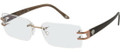 Versace Eyeglasses VE 1170 1053 Brown 53-15-135