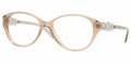 Versace Eyeglasses VE 3161 617 Transparent Brown 51-15-135
