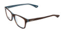 Vogue Eyeglasses VO 2714 2014 Striped Brown Azure 54-16-140
