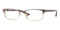 Vogue Eyeglasses VO 3862 848 Brown Pale Gold 54-16-140