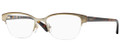 Vogue Eyeglasses VO 3917 848 Brushed Pale Gold Brown 50-18-140