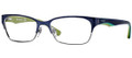 Vogue Eyeglasses VO 3918 548 Green Brushed Gunmetal 52-17-135