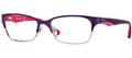 Vogue Eyeglasses VO 3918 848 Violet Brushed Pale Gold 52-17-135