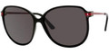 Gucci 3141/S Sunglasses 0MFJE5 SHINY Blk (6015)
