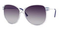 Gucci 3141/S Sunglasses 0MG0JJ CRYSTAL Wht (6015)