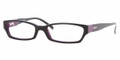 Dkny DY4589 Eyeglasses 3411 Blk/Violet (5116)