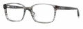 DKNY DY 4608 Eyeglasses 3449 Striped Gray 52-17-140