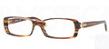 DKNY DY 4610B Eyeglasses 3473 Striped Havana 53-16-135