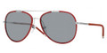 Burberry Sunglasses BE 3078J 120487 Silver Matte Red 57-15-135