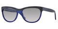 Burberry Sunglasses BE 4176 346011 Top Black Blue 56-16-140