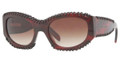 Burberry Sunglasses BE 4121Q 332213 Red Havana 58-17-135
