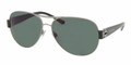 Bvlgari Sunglasses BV 5015 103/58 Gunmetal Green Polarized 62-14-135