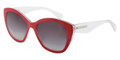 Dolce & Gabbana Sunglasses DG 4220 27988G Red/White Pearl/Crystal 55-17-140