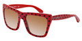 Dolce & Gabbana Sunglasses DG 4228 287313 Top Black Red 55-20-140