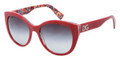 Dolce & Gabbana Sunglasses DG 4217 27928G Top Red On Mosaic 54-18-140